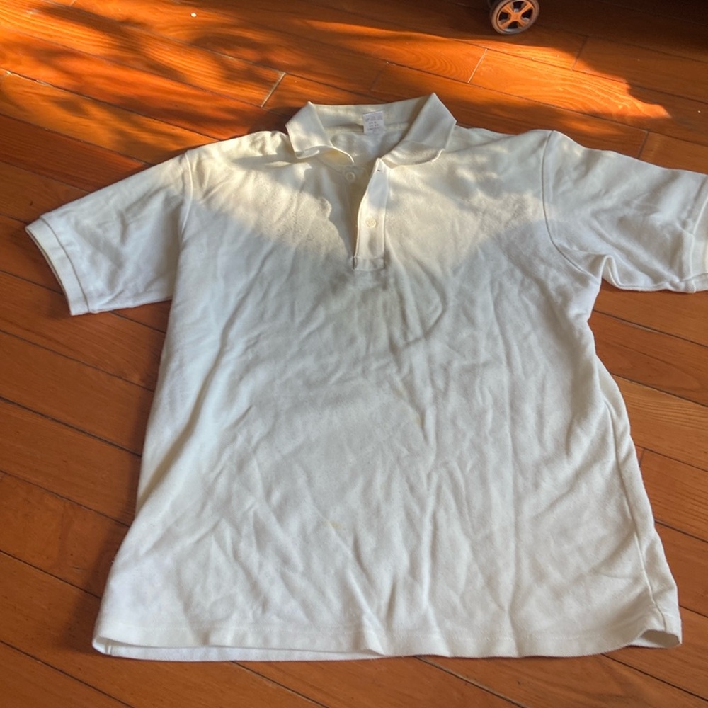 Plain white Polo